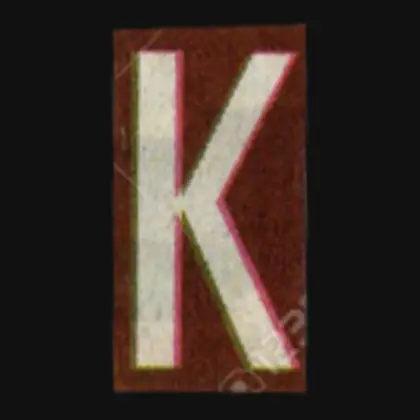 Letter k variant 1